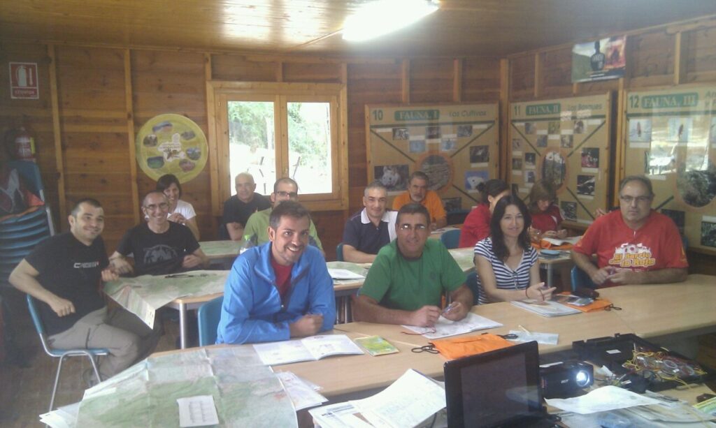 alumnos curso mapas