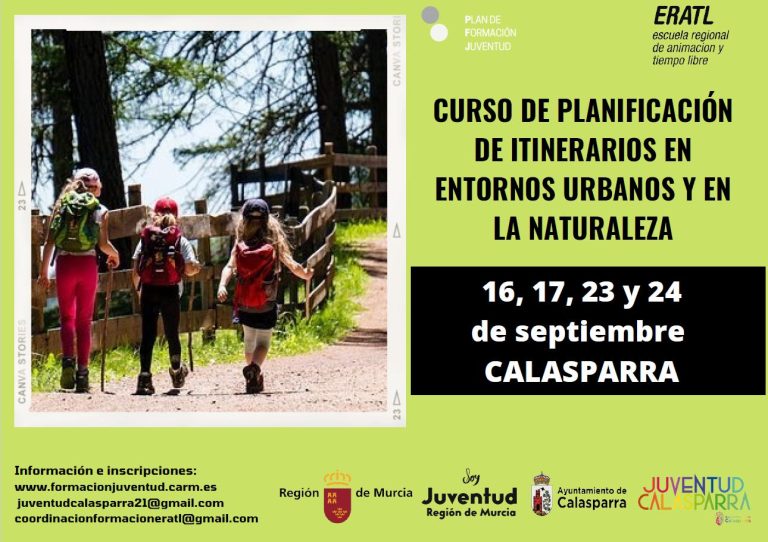 curso planificacion itinerarios calasparra