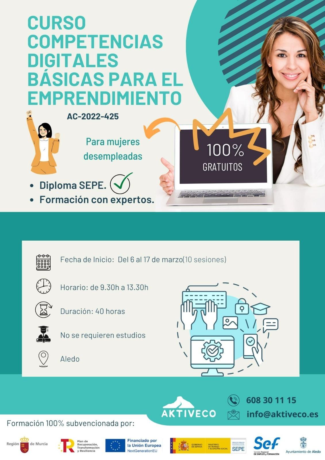 curso competencia digitales basicas empleo 2